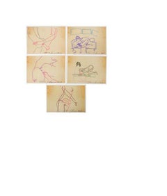 Tracey Emin, The Sex Series (The Complete Set of 5) Giclee Print on Paper, 2013