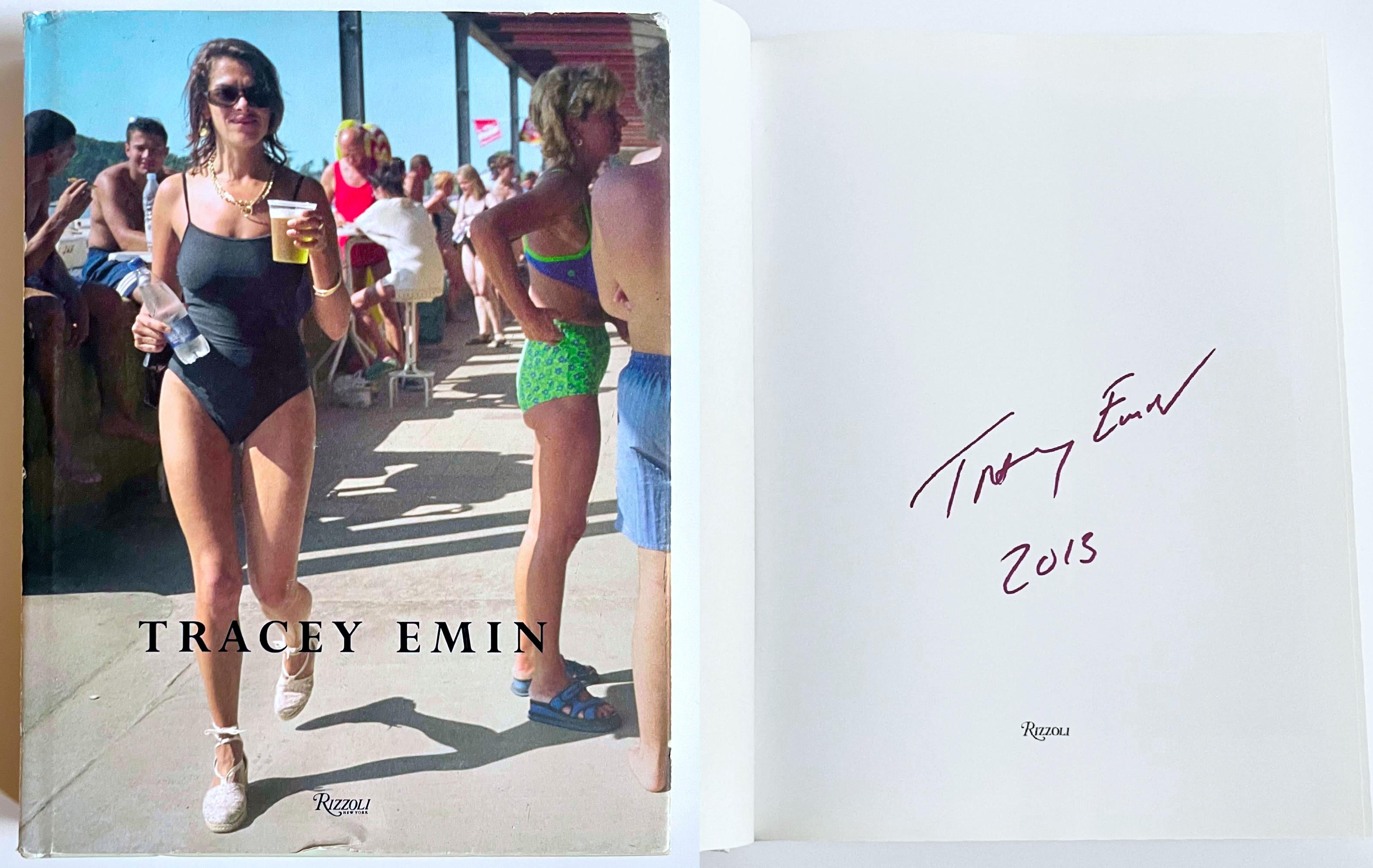 Tracey Emin
Tracey Emin: Works 1963-2006 (hand signed and dated by Tracey Emin), 2006
Hardback monograph with dust jacket (hand signed and dated in 2013 by Tracey Emin)
Boldly signed and dated 2013 by Tracey Emin on the first front end page
12 3/4 ×