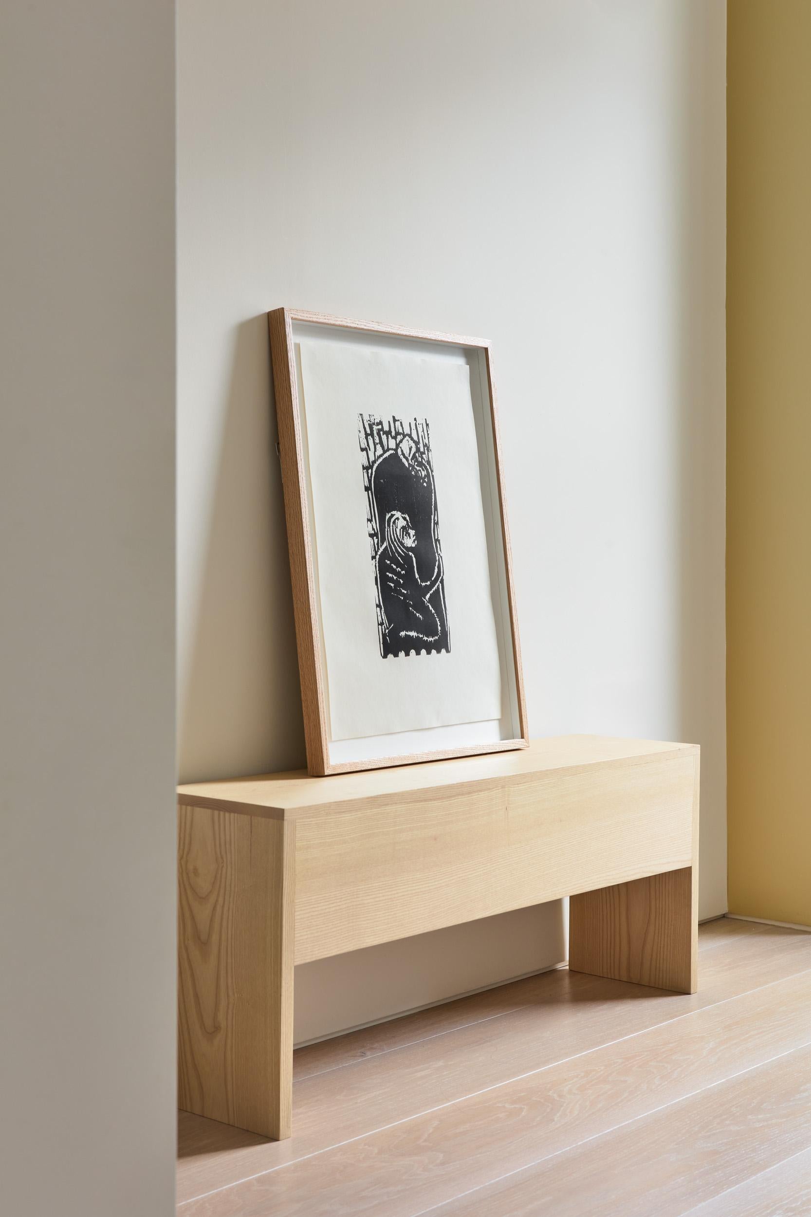 Senza titolo, 1986
Tracey Emin 

Xilografia in nero, su carta vergata
Foglio: 37,4 × 17 cm (14,7 × 6,7 in)