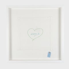 Used Wanting You, Napkin (Green and Blue)