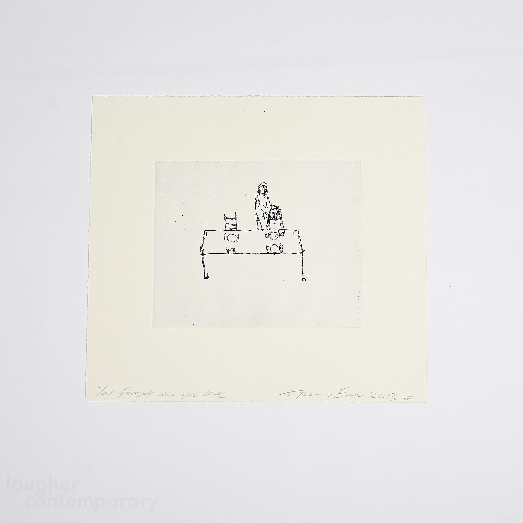 You Forgot Who You Are - Print by Tracey Emin