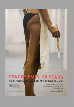Tracey Emin’s 20-Year Retrospective Lithographic Poster