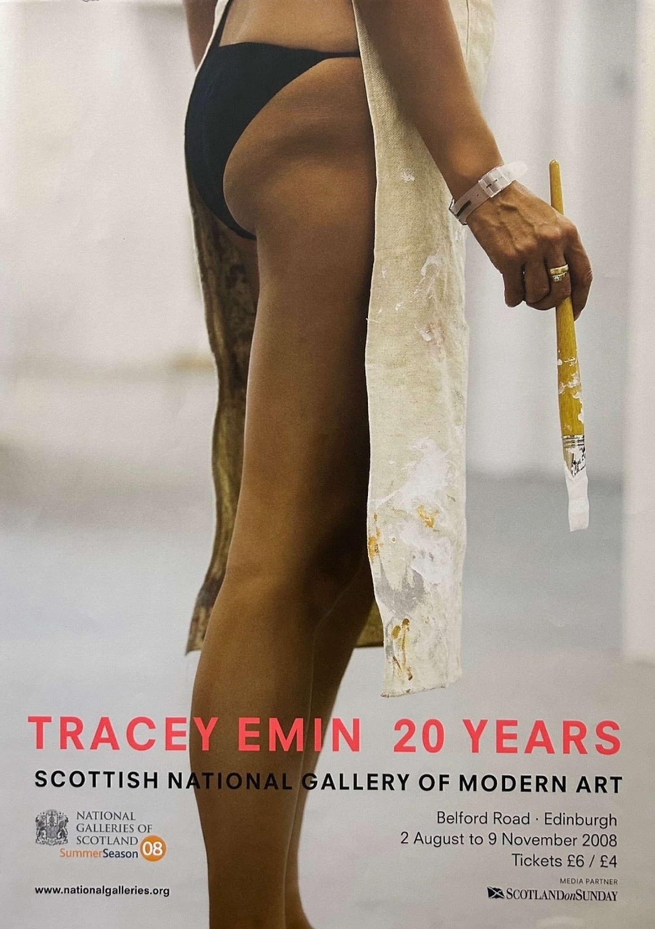 Tracey Emins 20-Jahres-Retrospektive Lithografie-Poster (Moderne) im Angebot