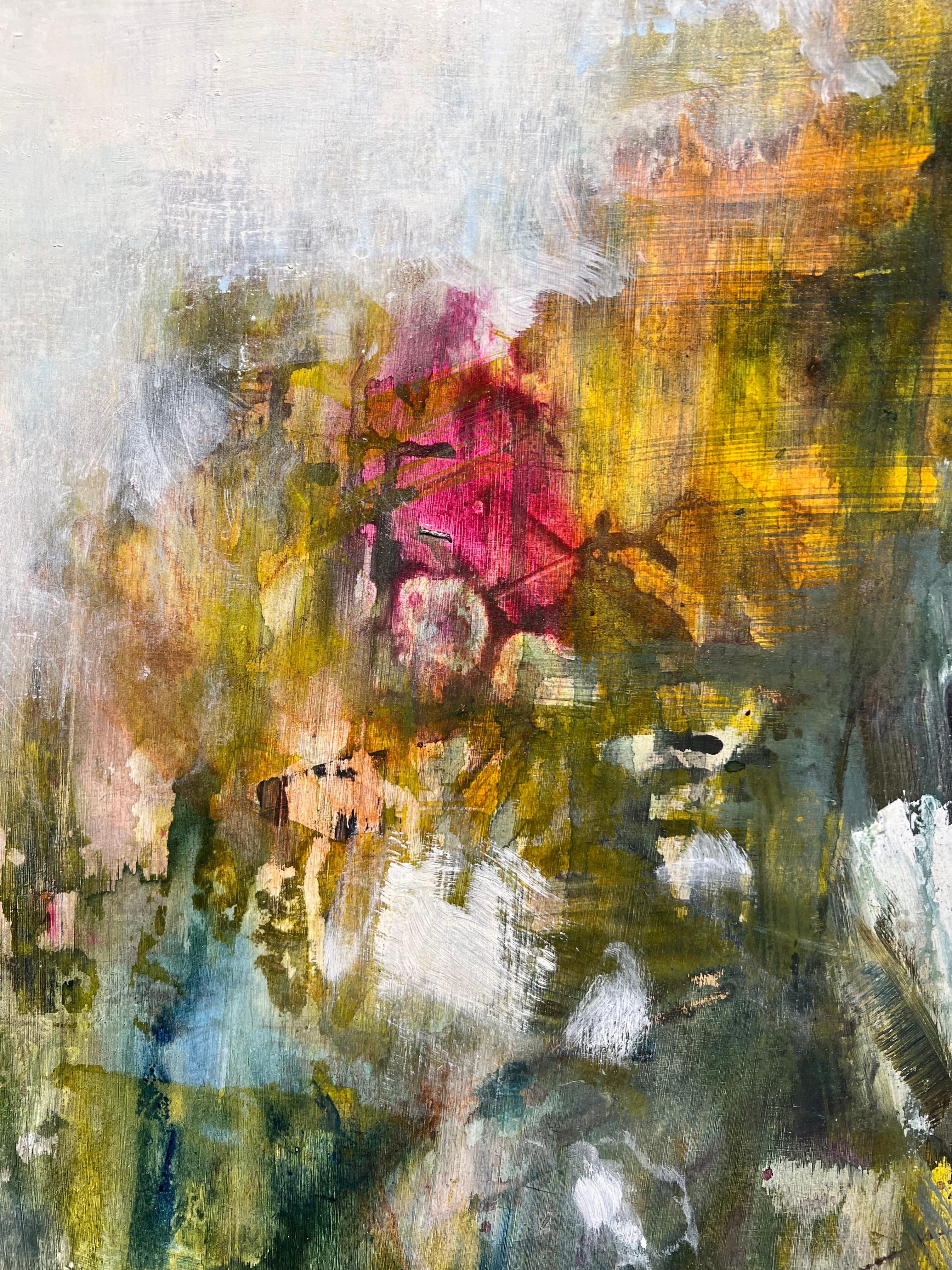 Testigo - Landscape Painting Gris de Tracey Lane