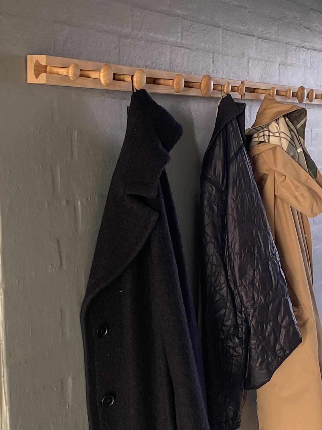 Post-Modern Track Coat Rack 90 by Applicata For Sale
