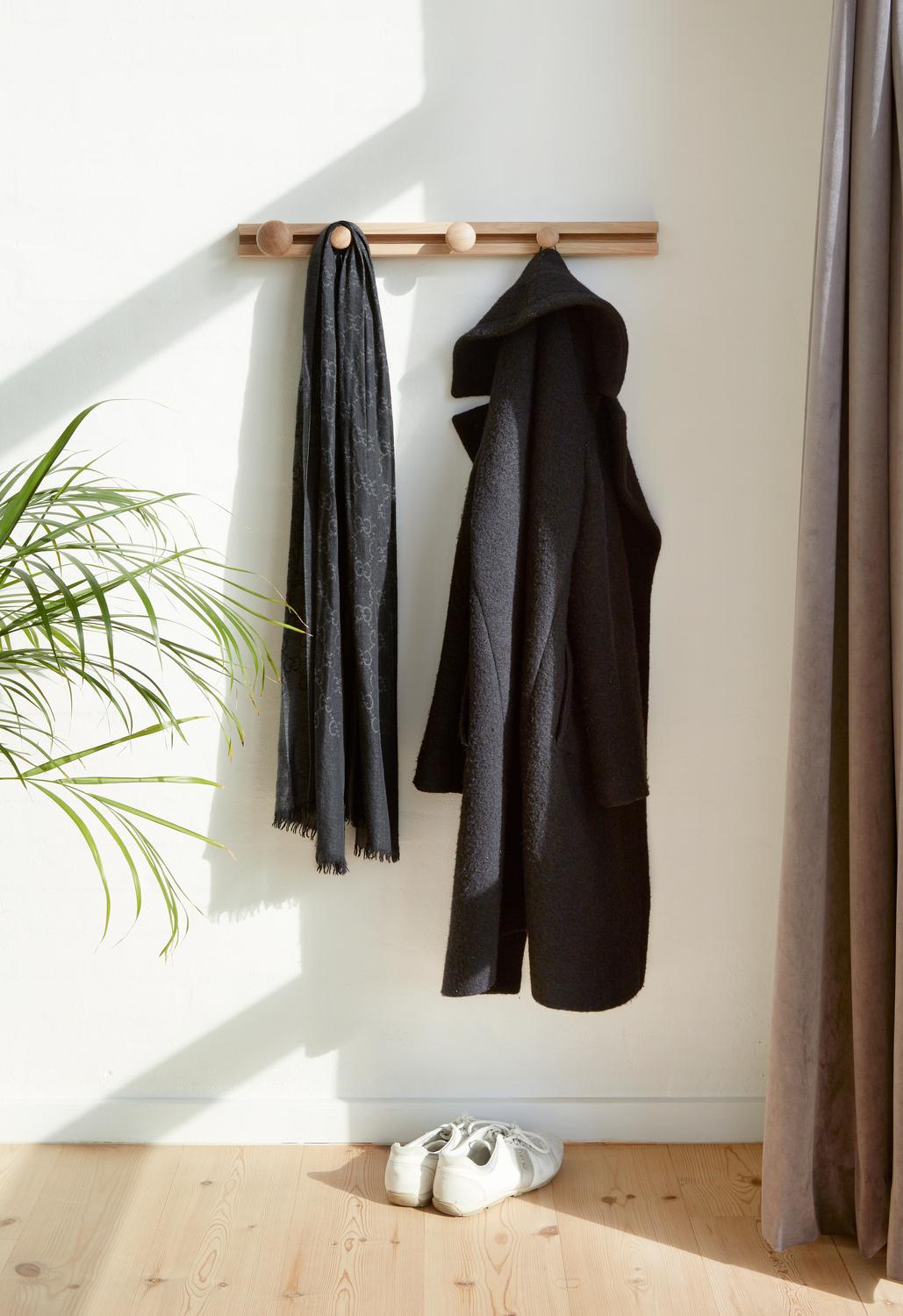 Swedish Track Coat Rack 90 by Applicata For Sale