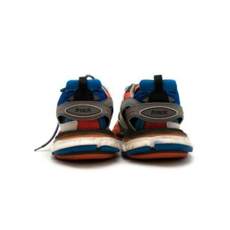 Men's Track trainers orange and blue For Sale