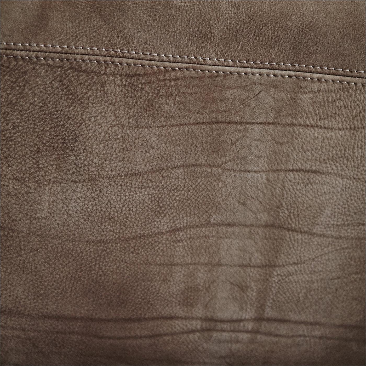 Italian Traco Gray Leather Sofa by Paolo Capello For Sale