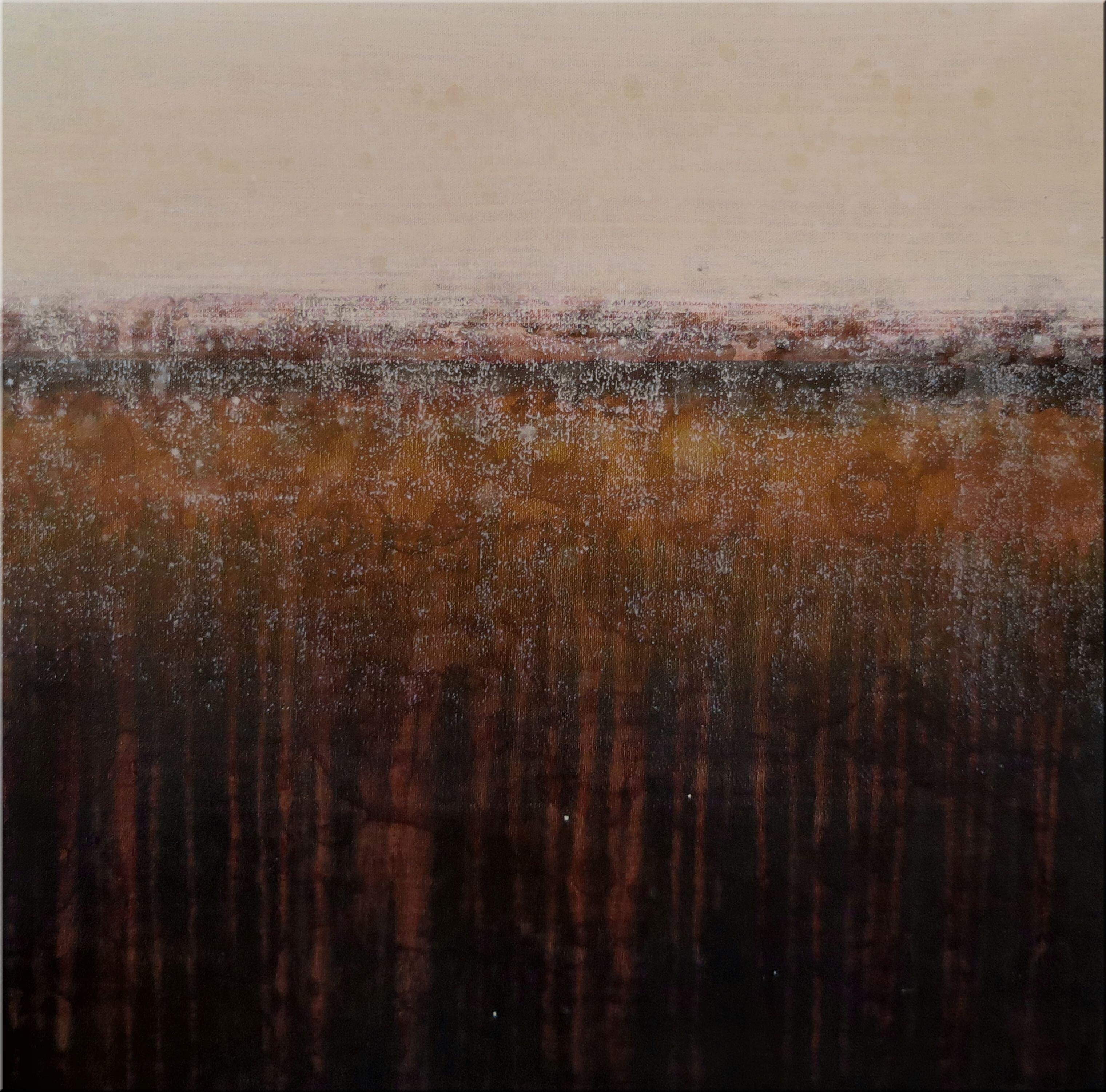Abstract Painting di Tracy Burke - Bonham #7, Pittura, Acrilico su tela
