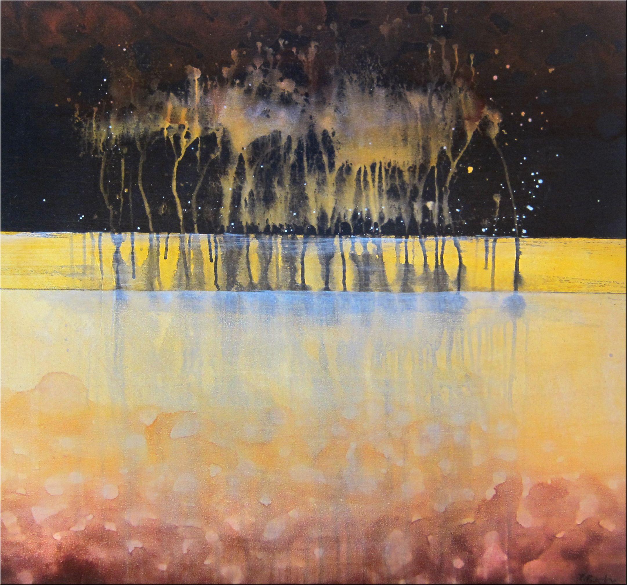 Abstract Painting di Tracy Burke - Peyton, Pittura, Acrilico su tela
