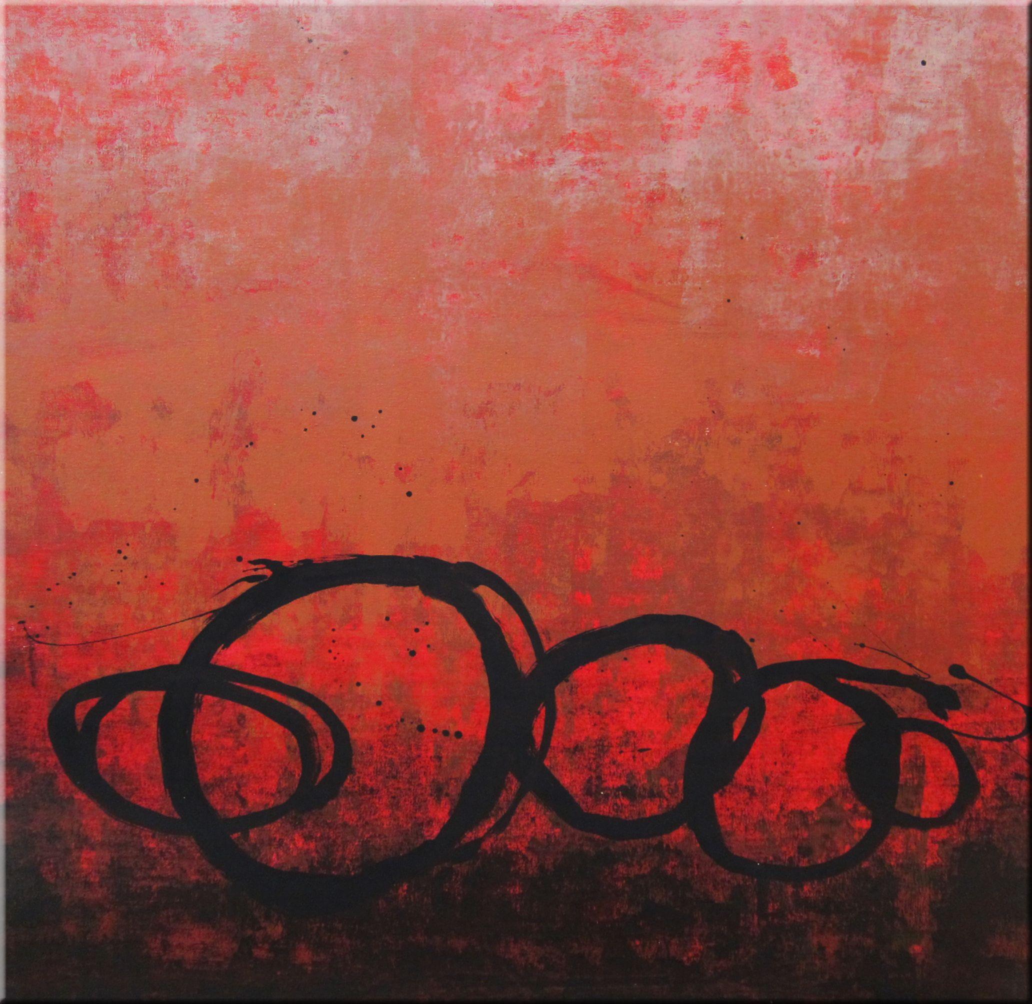 Tracy Burke Abstract Painting - Spyglass #4, Painting, Acrylic on Canvas