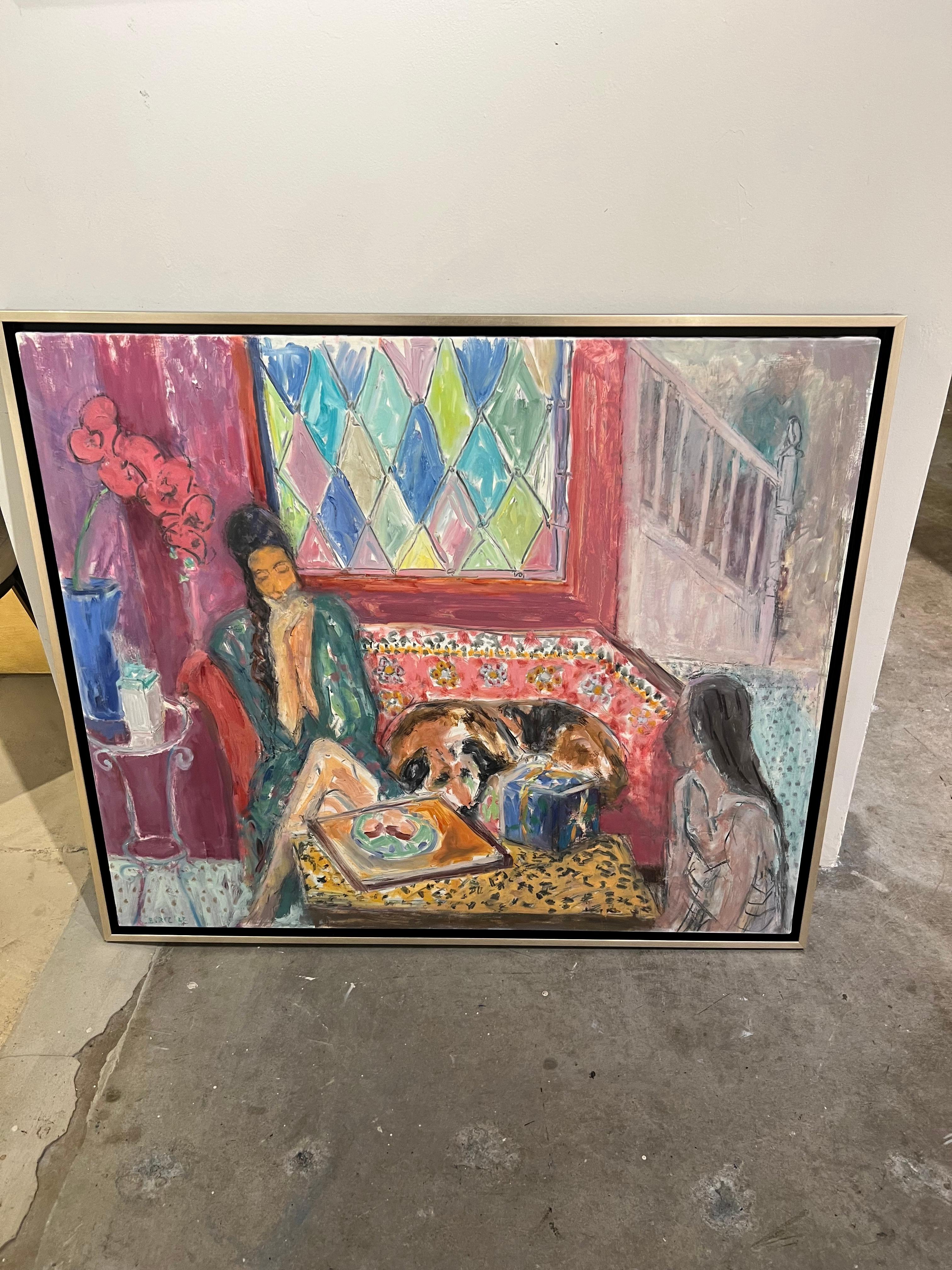 Studie für „„Song“ – Painting von Tracy Burtz
