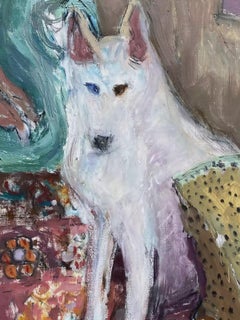 Study for "The White Dog" (Night)
