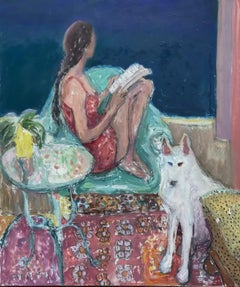 Study for "The White Dog" (Night)