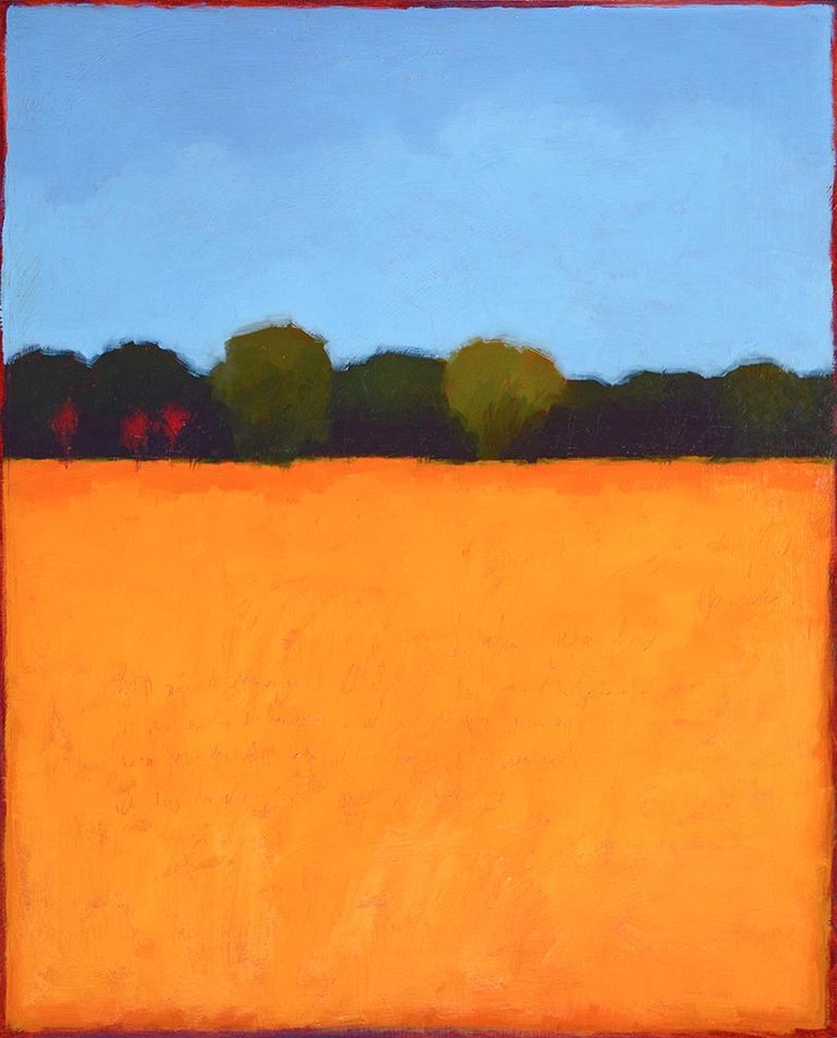 Tracy Helgeson Color Field Abstract Landscape Painting Of