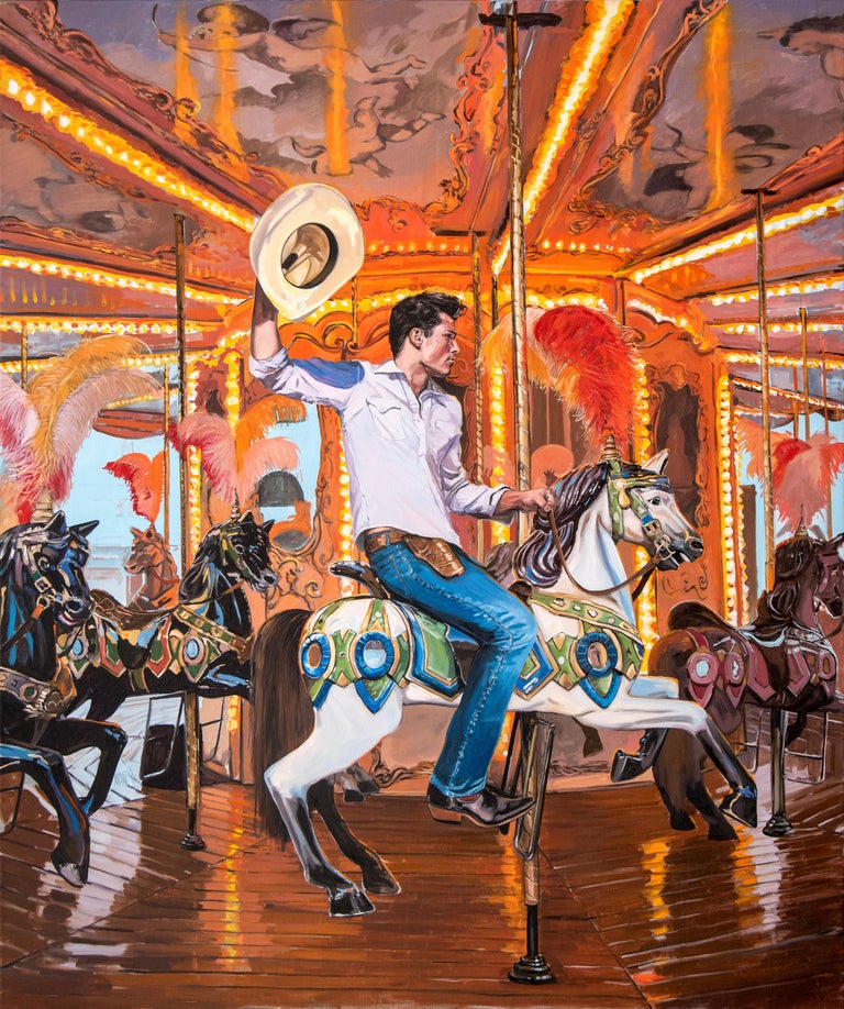 Tracy Stuckey - Carousel Rider For Sale at 1stDibs