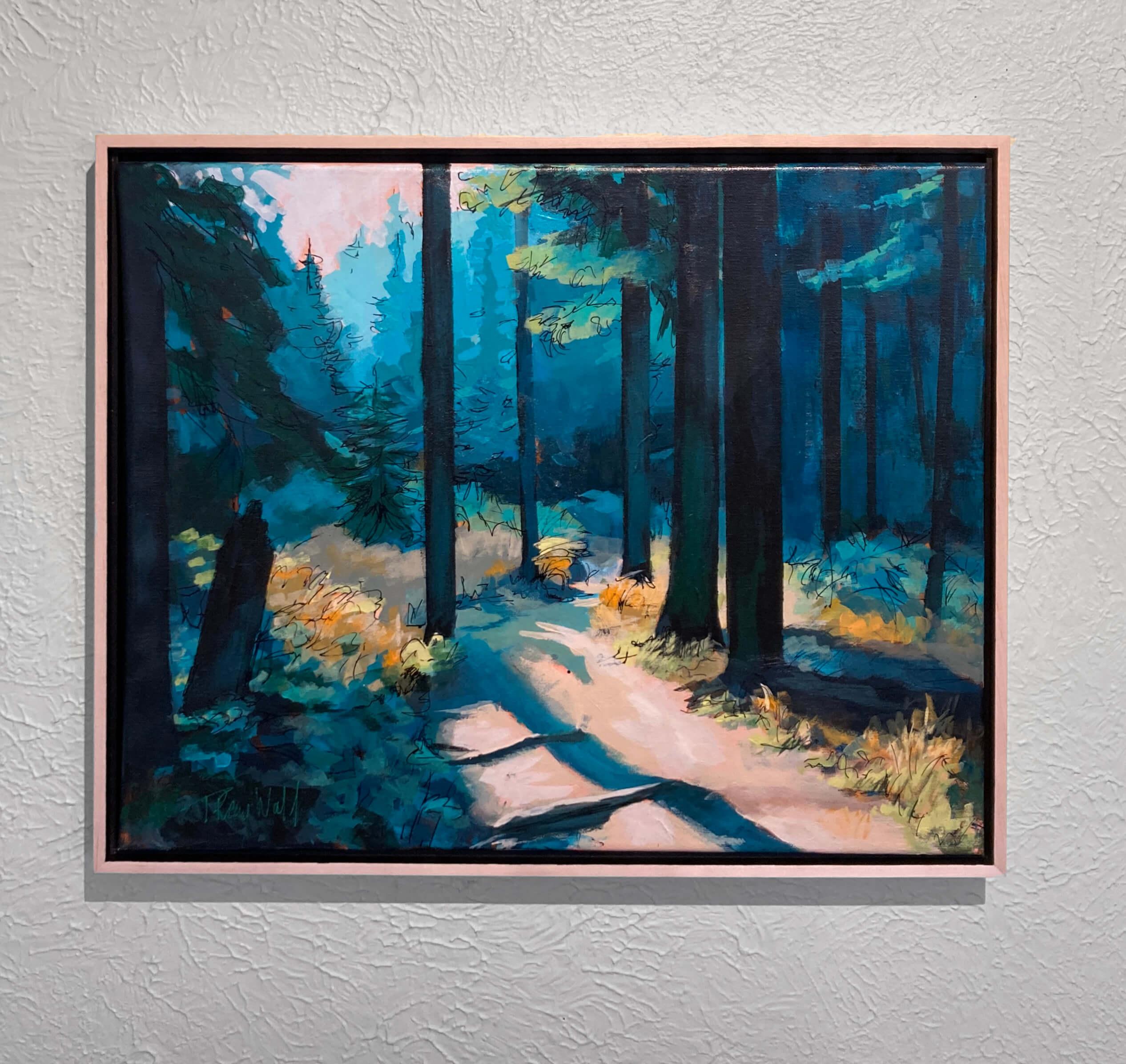 Guión de aventuras, Pintura original en técnica mixta - Painting de Tracy Wall
