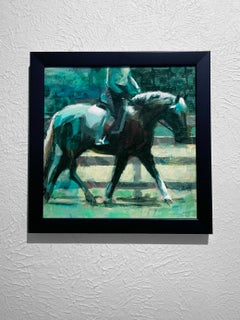 "Balanced Carriage" by Tracy Wall, Original Equestrian/Horse Painting
