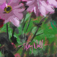 "Spring Bouquet",  Original Floral Mixed Media Painting by Tracy Wall