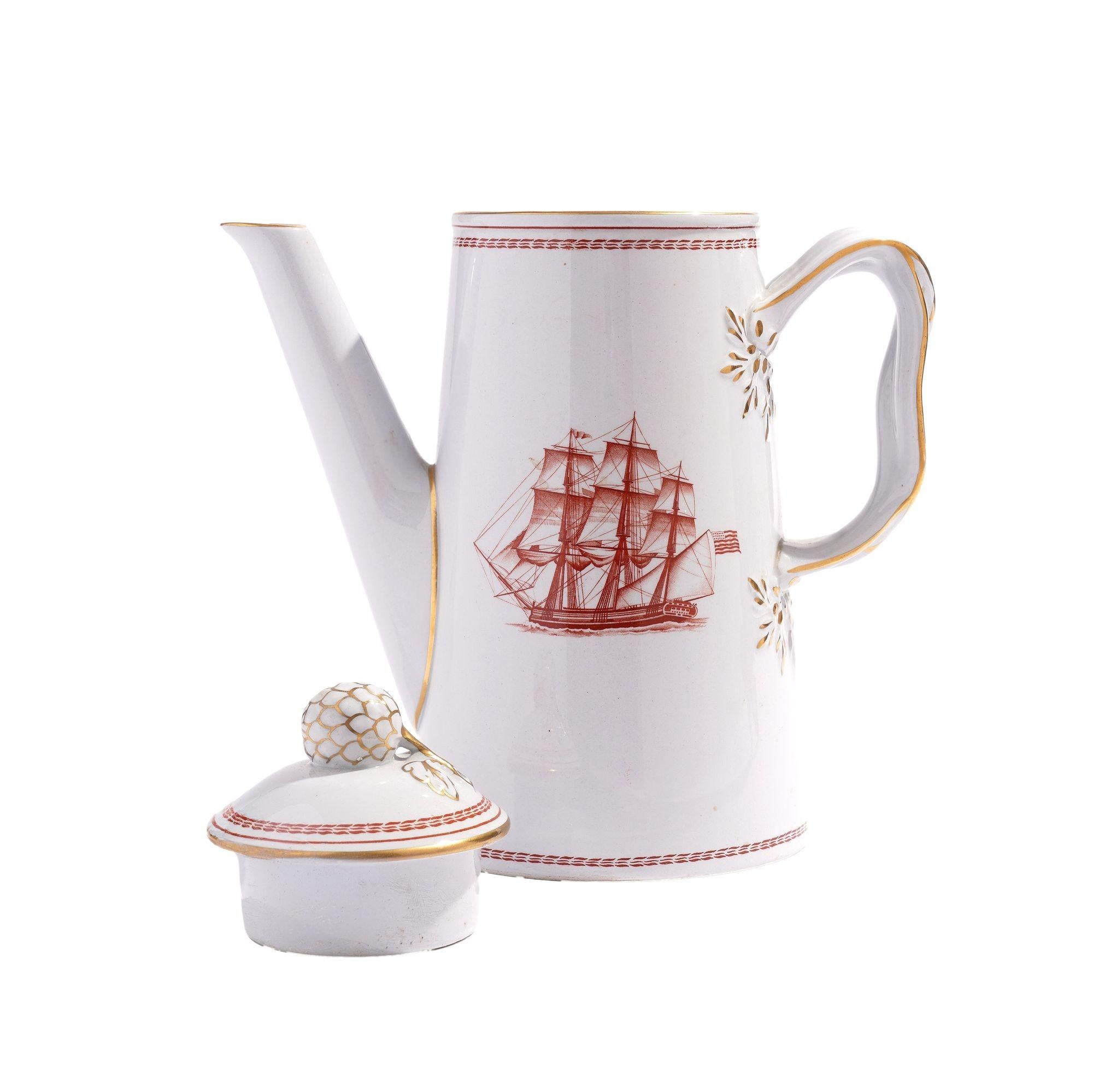 Cafetera Trade Winds Lowestoft light house de Copeland Spode, 1960-1995 en venta 4
