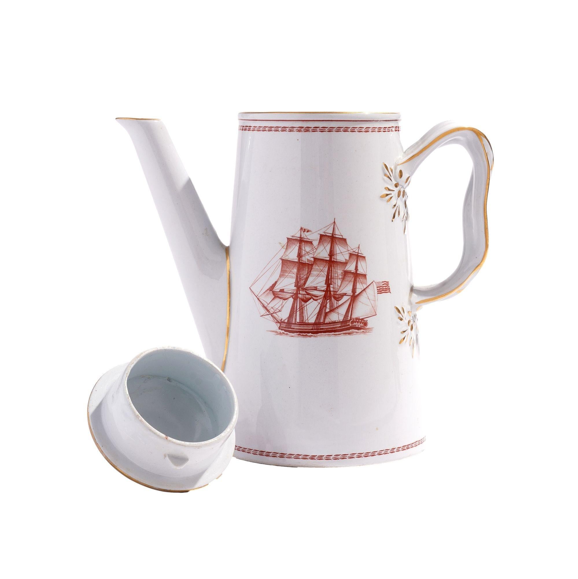 Cafetera Trade Winds Lowestoft light house de Copeland Spode, 1960-1995 en venta 5