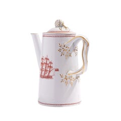 Trade Winds Lowestoft light house coffee pot by Copeland Spode, 1960-1995