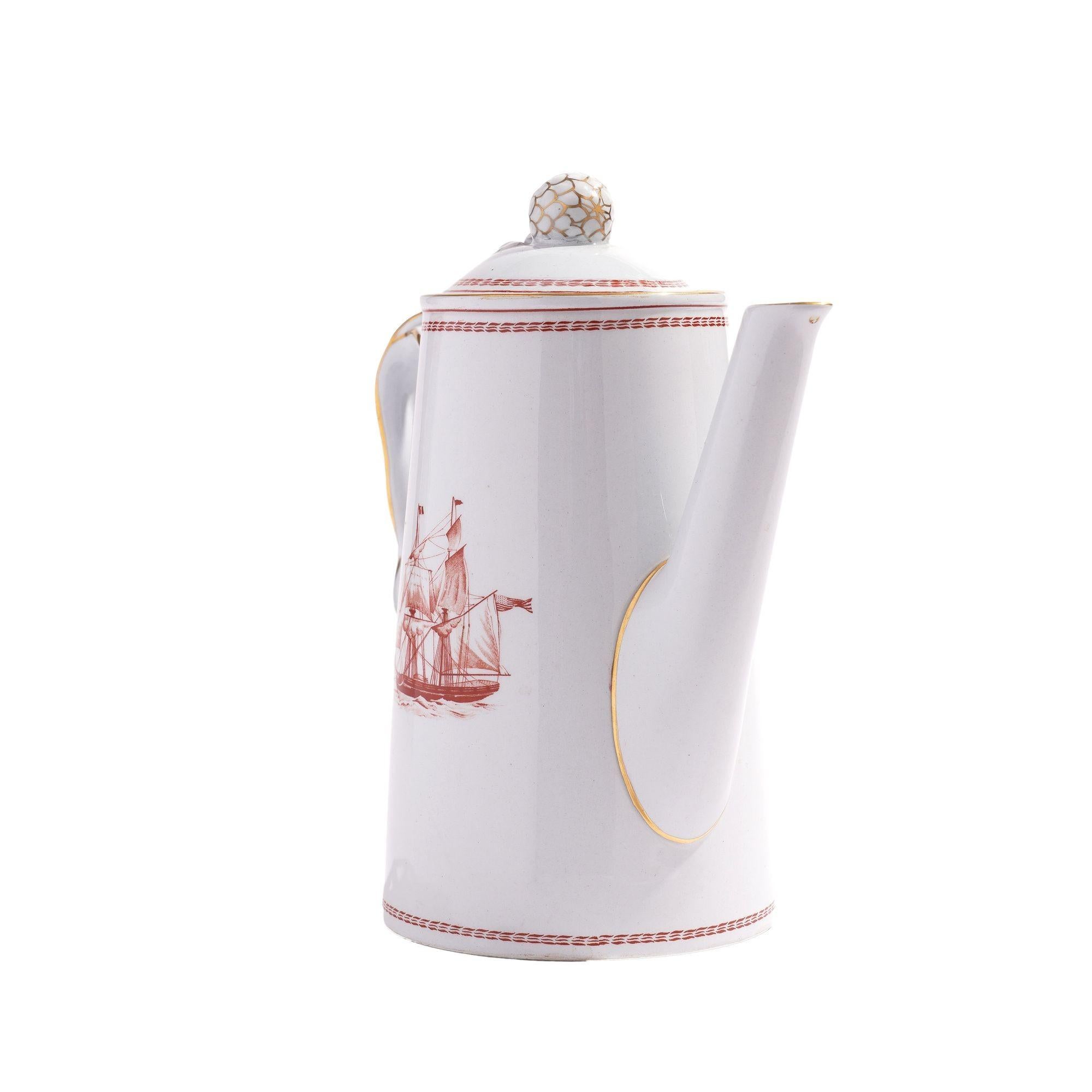 Cafetera Trade Winds Lowestoft light house de Copeland Spode, 1960-1995 Cerámico en venta