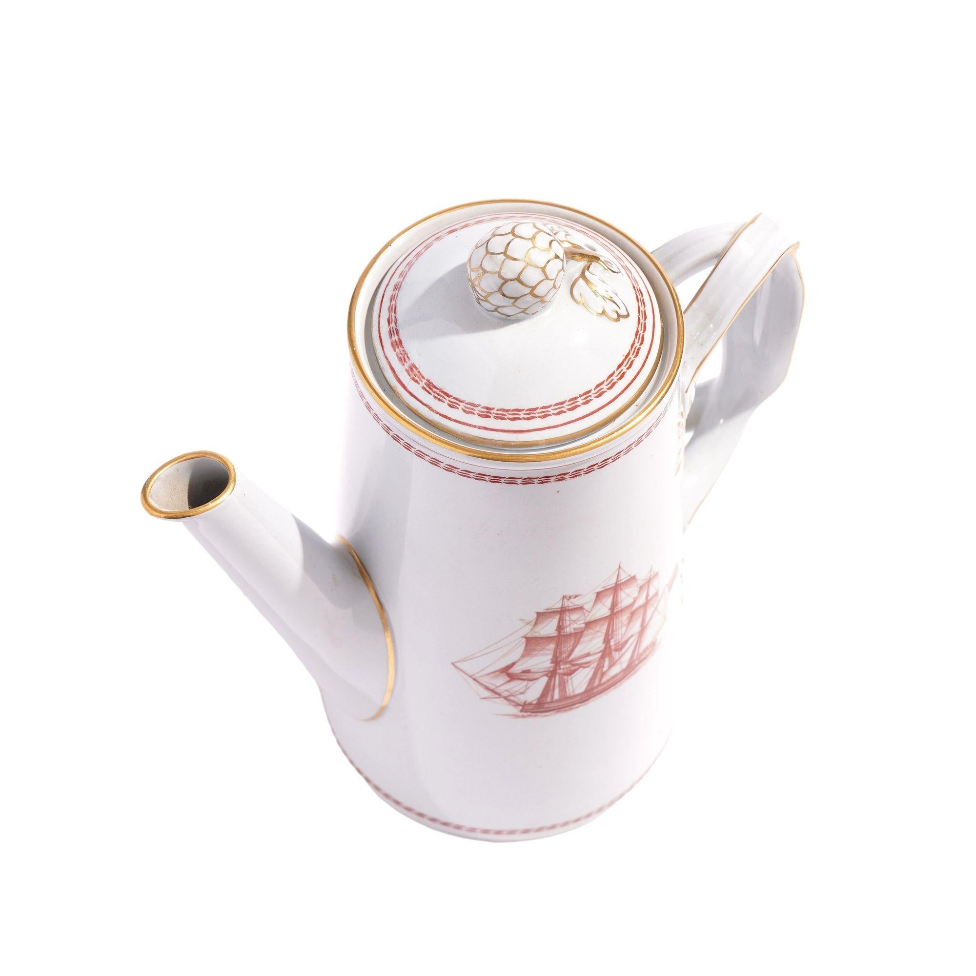 Cafetera Trade Winds Lowestoft light house de Copeland Spode, 1960-1995 en venta 3