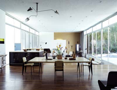 Mid-Century Modern Dining Room. Oscar Niemeyer Strick House, 1964 by BoydDesign.