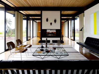 Mid-Century Modern Living Room. Craig Ellwood Steinman House, 1956 by BoydDesign.