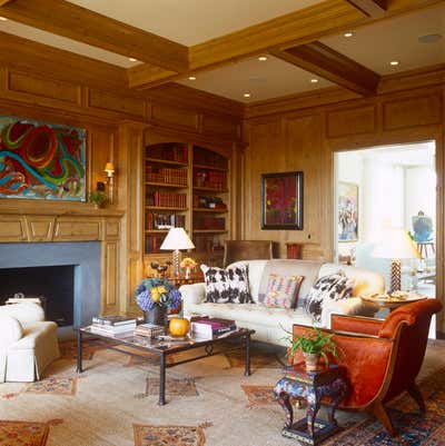 Traditional Country House Office and Study. Long Island Residence by Brian J. McCarthy Inc..