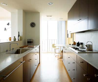  Mid-Century Modern Apartment Kitchen. San Francisco Nob Hill Apartment, 1961 by BoydDesign.