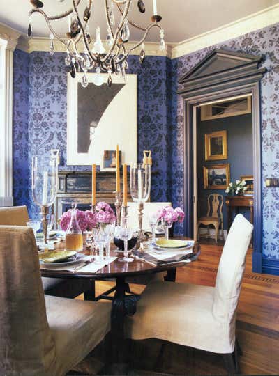  Traditional Family Home Dining Room. Country House by Eric Cohler.