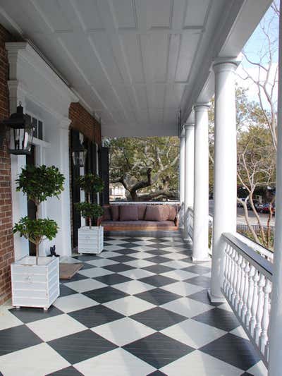  Traditional Family Home Patio and Deck. Charleston Single by Eric Cohler.