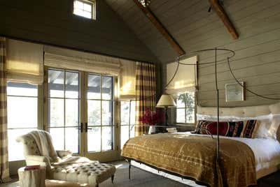  Eclectic Country House Bedroom. Sun Valley by M. Elle Design.