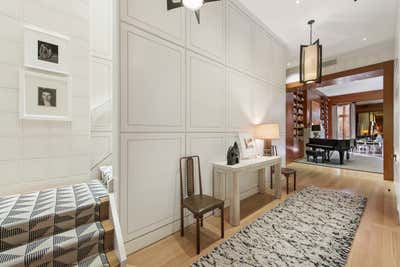  Eclectic Apartment Entry and Hall. Townhouse by Eric Cohler.