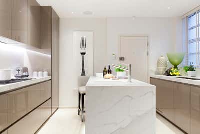  Contemporary Apartment Kitchen. Lowndes Square by Taylor Howes.