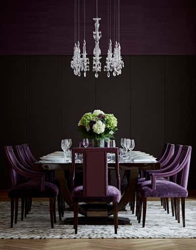  Contemporary Apartment Dining Room. One Kensington Gardens by Taylor Howes.