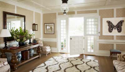  Eclectic Country House Entry and Hall. Country by Markham Roberts Inc..