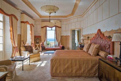  Mediterranean Bedroom. An Italian Villa by JP Molyneux Studio.