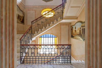  Mediterranean Vacation Home Entry and Hall. An Italian Villa by JP Molyneux Studio.