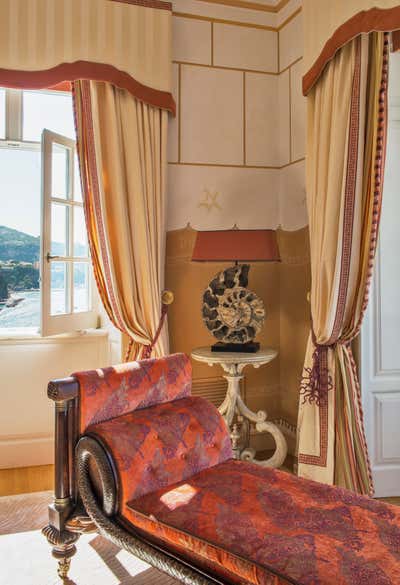  Mediterranean Vacation Home Bedroom. An Italian Villa by JP Molyneux Studio.