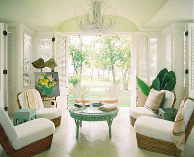  Beach Style Hotel Living Room. Playa Grande Beach Club by Kemble Interiors, Inc..