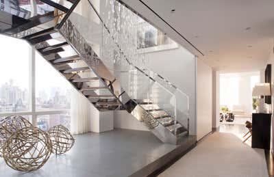  Contemporary Apartment Entry and Hall. Lucida Penthouse by Studio Panduro.