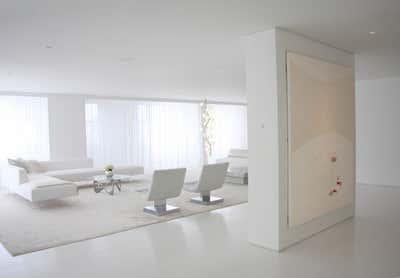 Contemporary Living Room. Harborside Penthouse by Kelly Behun | STUDIO.