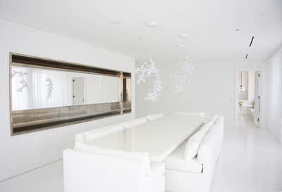 Contemporary Dining Room. Harborside Penthouse by Kelly Behun | STUDIO.