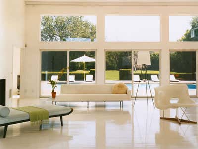 Contemporary Living Room. White Box Summer House by Kelly Behun | STUDIO.