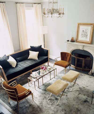  Traditional Apartment Living Room. Greenwich Village Townhouse by Nate Berkus Associates.