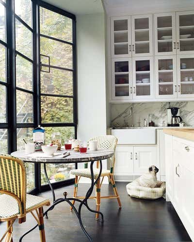  Traditional Apartment Kitchen. Greenwich Village Townhouse by Nate Berkus Associates.