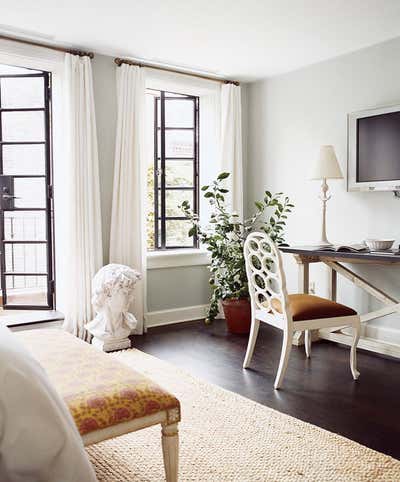  Traditional Apartment Bedroom. Greenwich Village Townhouse by Nate Berkus Associates.
